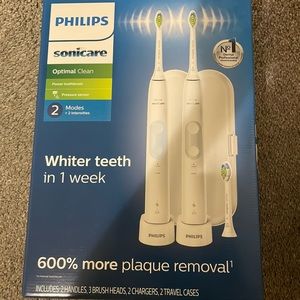Philips Sonicare Optimal Clean Rechargeable Electric Toothbrush (one piece only)